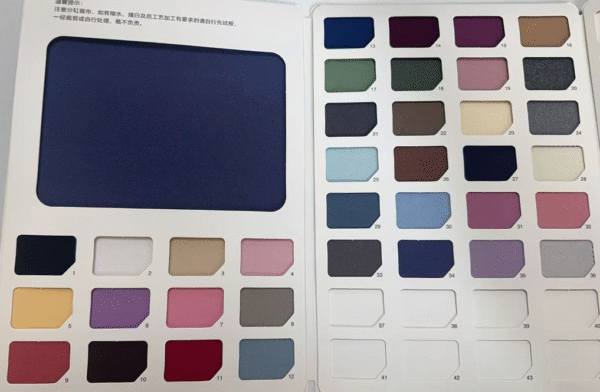 Flat-Knit DE Velvet Fabric